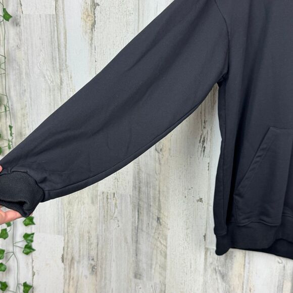 Aelfric Eden No Fear Hoodie Black Sweatshirt medium Graphics Details Oversize - Picture 6 of 12